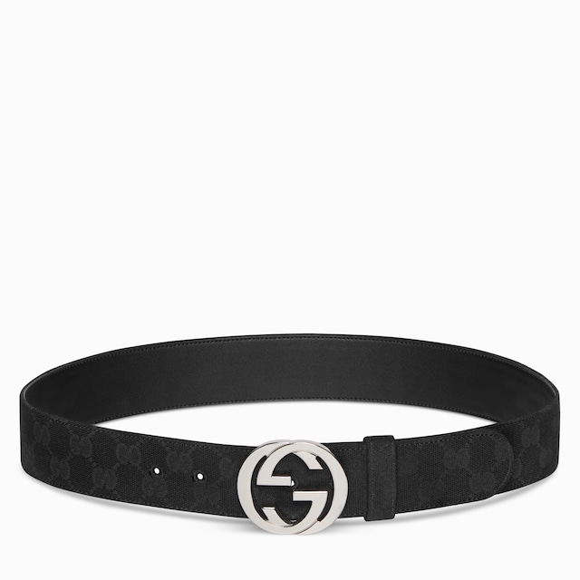 Belt with Interlocking G buckle