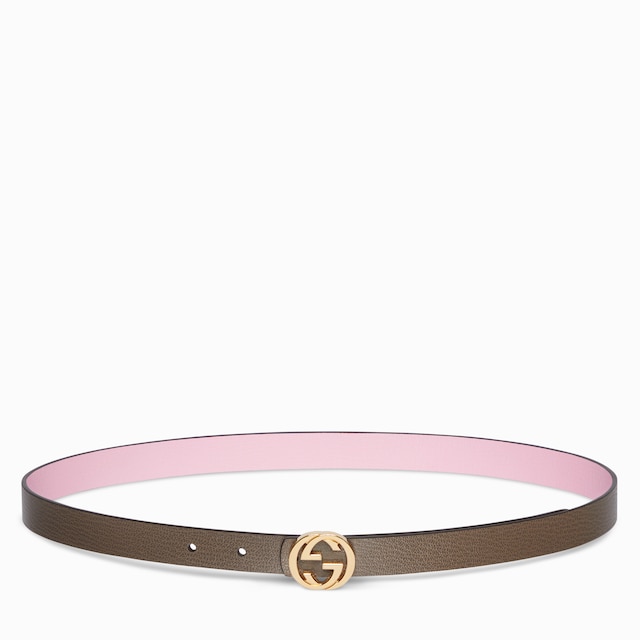 Reversible thin belt