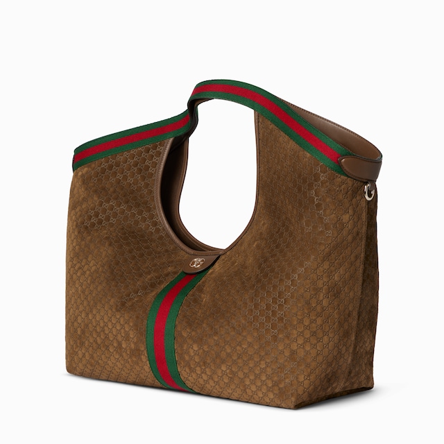 Borsa shopping Gucci Giglio misura grande