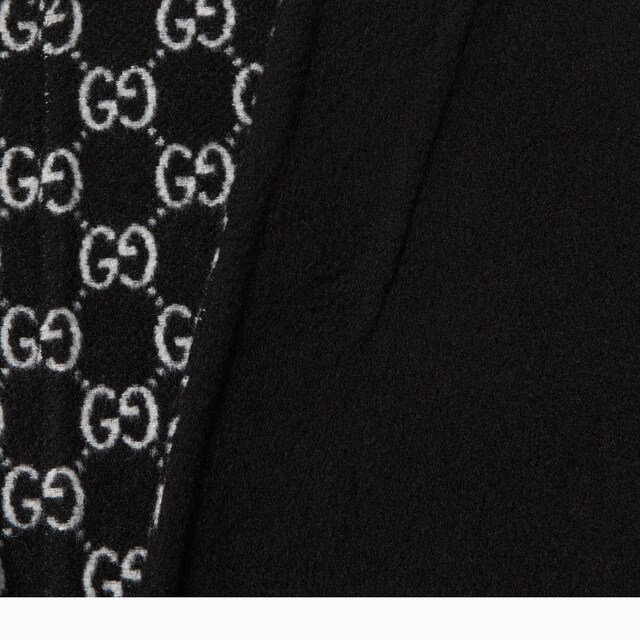 Reversible silk wool coat - image 2