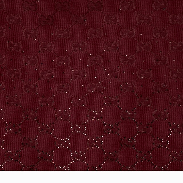 GG canvas skirt with crystals - image 3