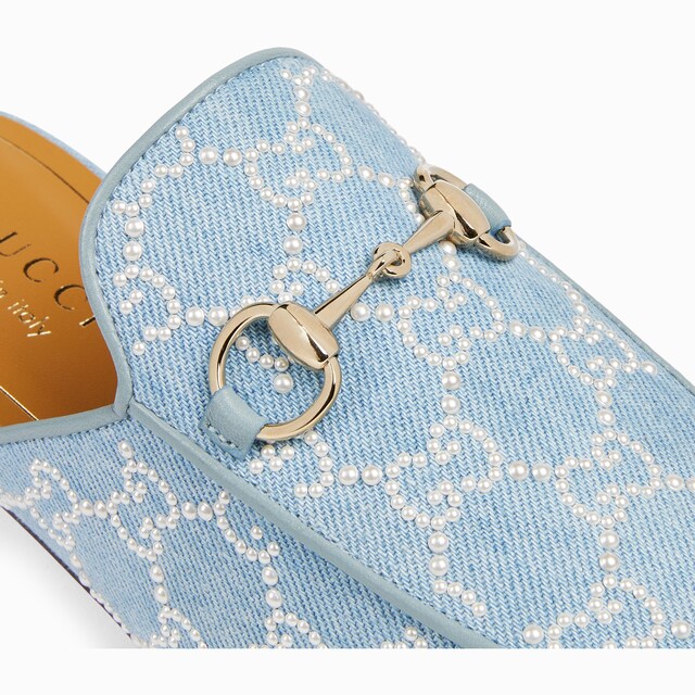 Women's Princetown slipper with pearls - image 4