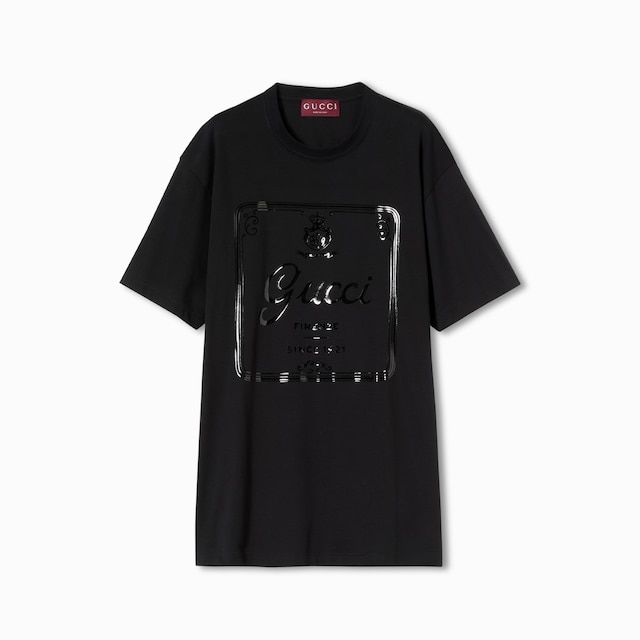 饰印花柔软针织棉T恤