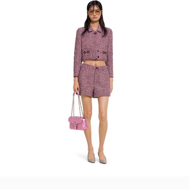 Tweed jacket with Horsebit detail - image 2