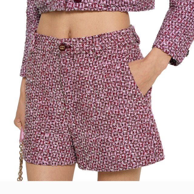 Tweed shorts