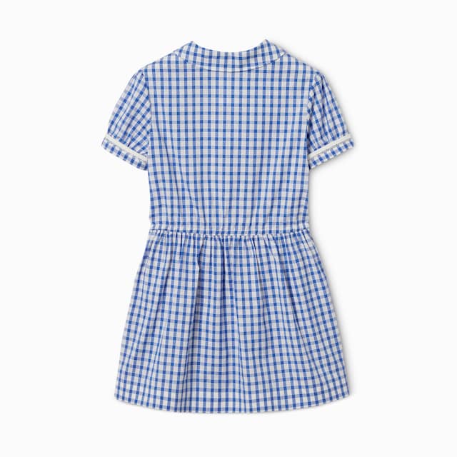 Kinderkleid aus Baumwolle mit Vichykaro