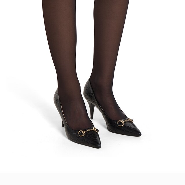 Women's pump with Horsebit