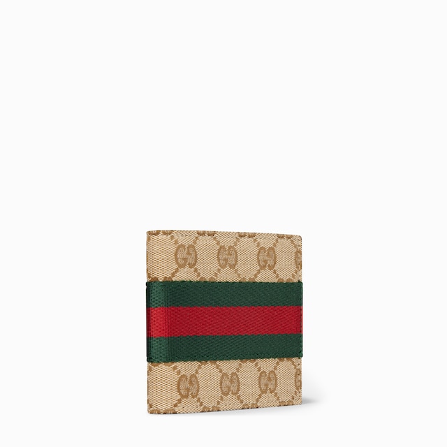 Bi-fold wallet with Web