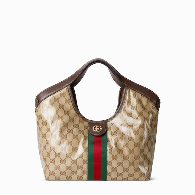 حقيبة اليد الواسعة Gucci Giglio صغيرة الحجم