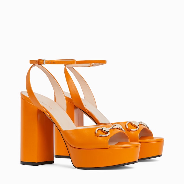 Women's Horsebit platform sandal