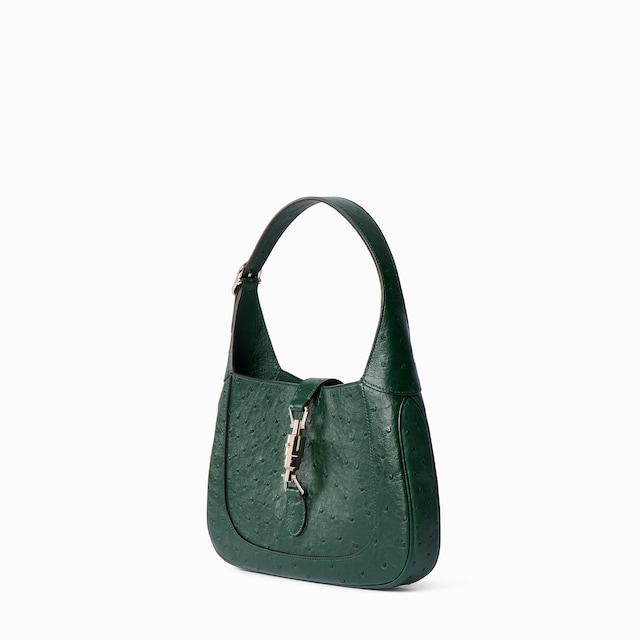 Gucci Jackie 1961 ostrich medium bag