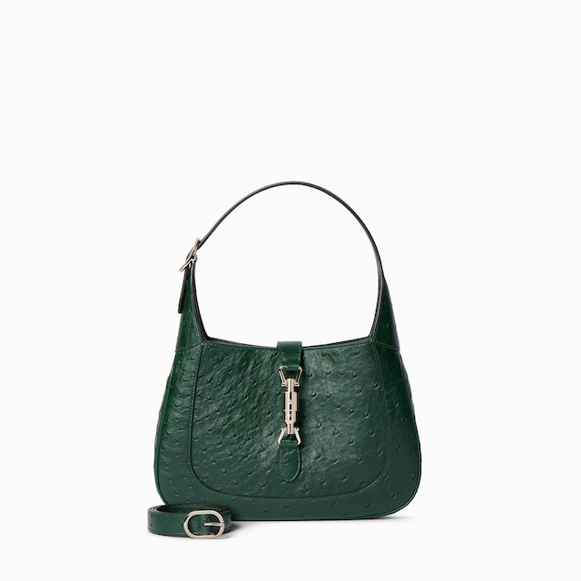 Gucci Jackie 1961 ostrich medium bag
