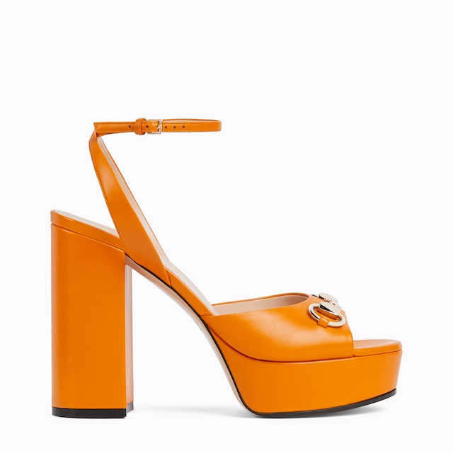 Women's Horsebit platform sandal