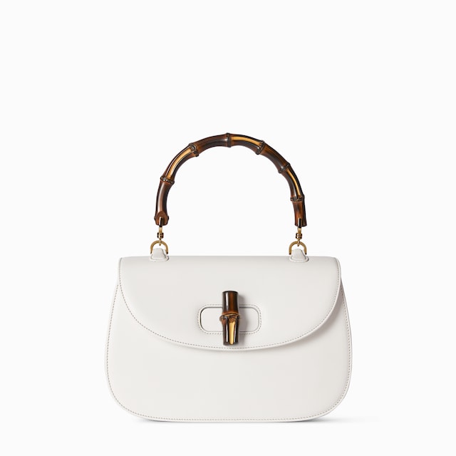 〔グッチ バンブー 1947〕ミディアムバッグ