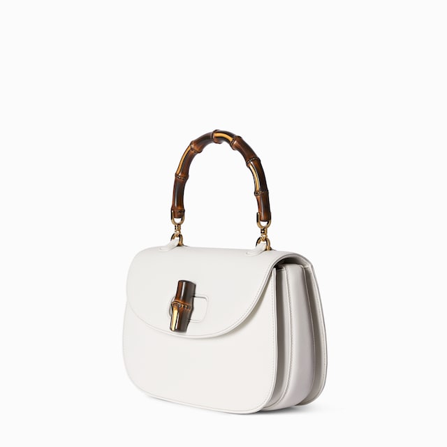 〔グッチ バンブー 1947〕ミディアムバッグ