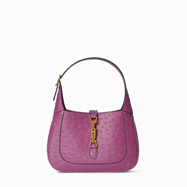 Gucci Jackie 1961 ostrich medium bag
