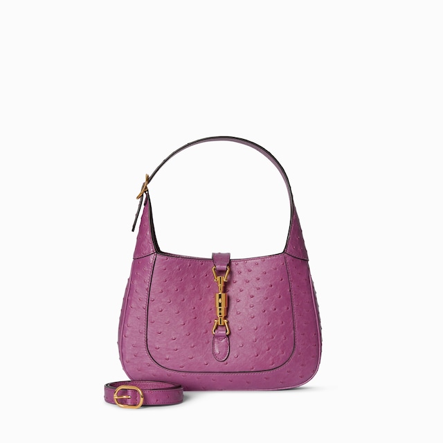 Gucci Jackie 1961 ostrich medium bag