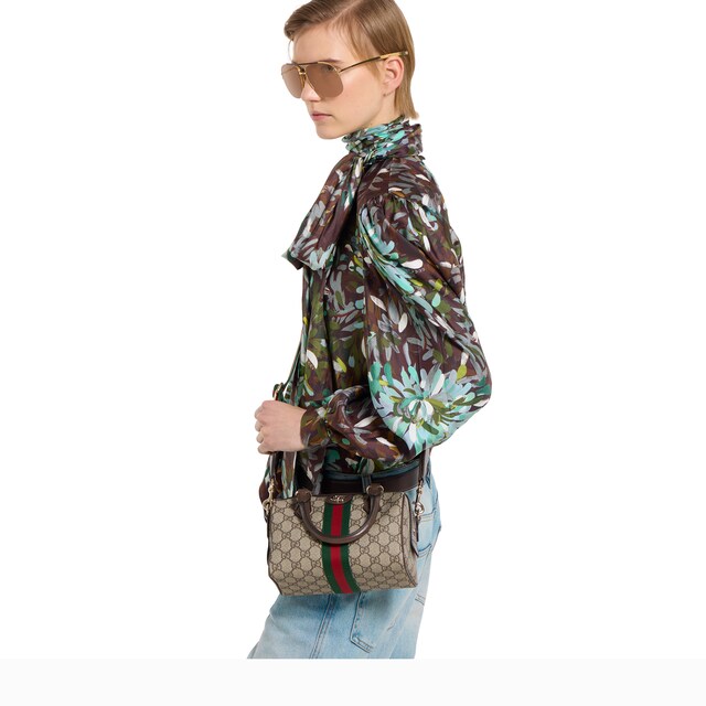 Ophidia small boston bag - image 3