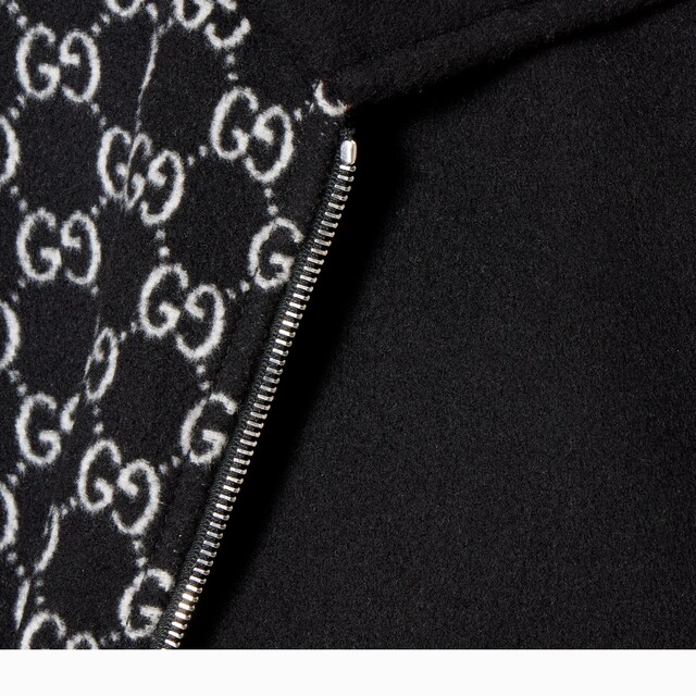 Silk wool bomber jacket - image 2
