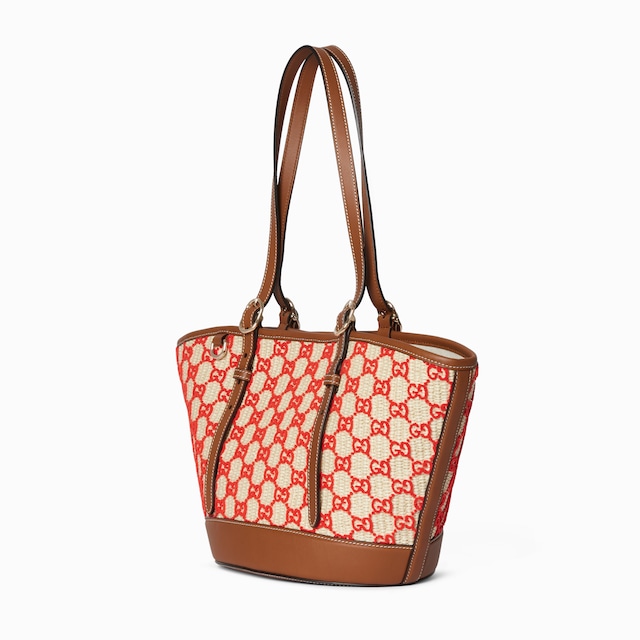 Woven small tote bag
