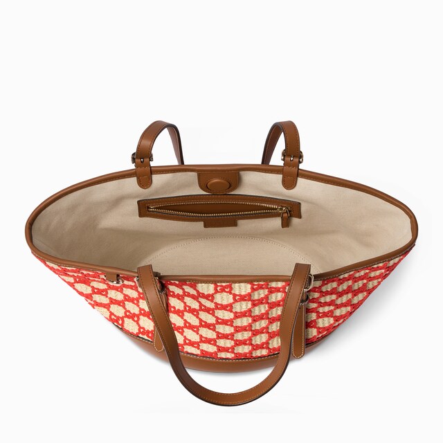 Woven small tote bag - image 3
