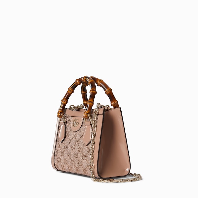 Gucci Diana crystal mini tote bag