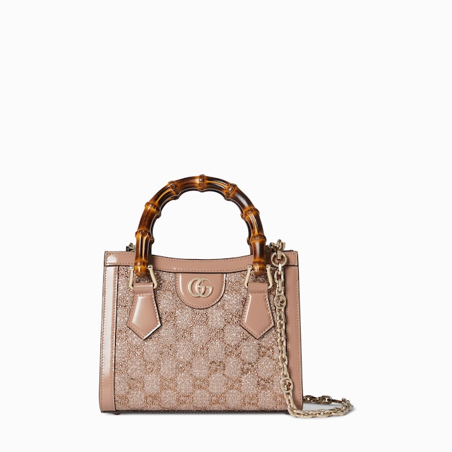 Gucci Diana crystal mini tote bag
