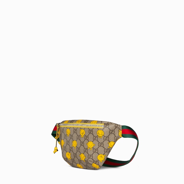 〔チルドレンズ〕GG プリント ベルトバッグ