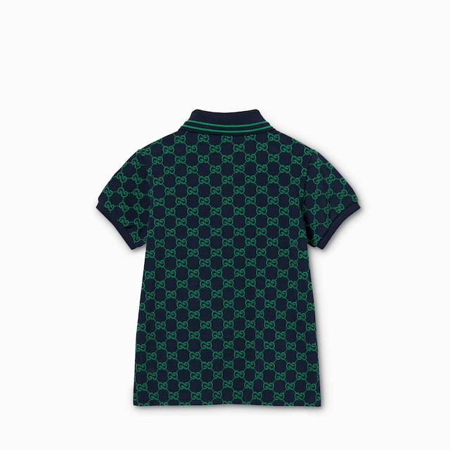Children's GG cotton polo shirt