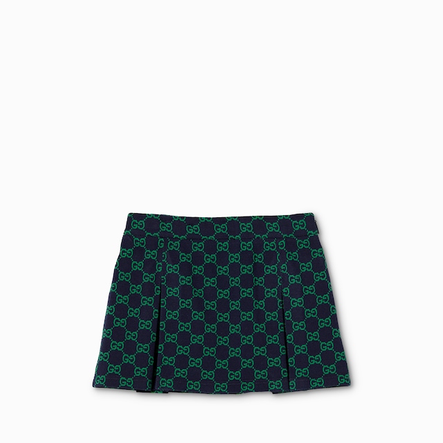 Children's GG cotton mini skirt