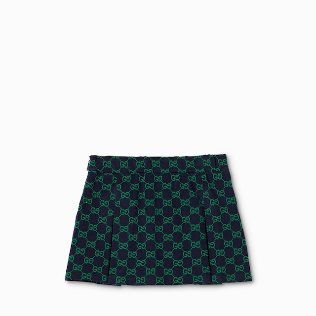 Children's GG cotton mini skirt