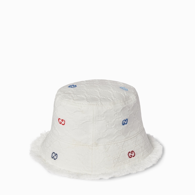 Children's GG cotton bucket hat