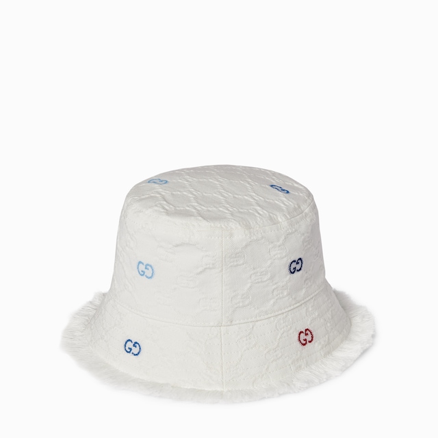 Children's GG cotton bucket hat