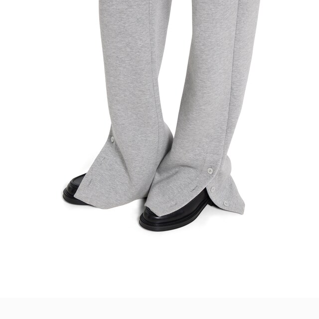 Cotton jersey leisure pants with Web - image 3