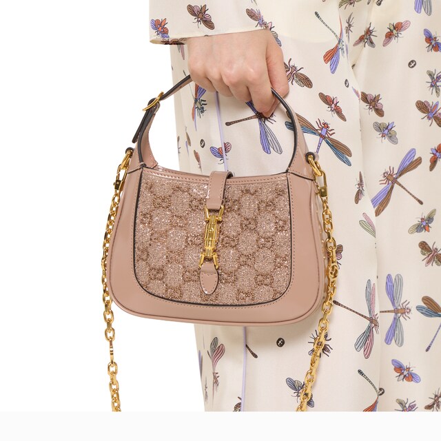 Gucci Jackie 1961 crystal mini bag - image 2
