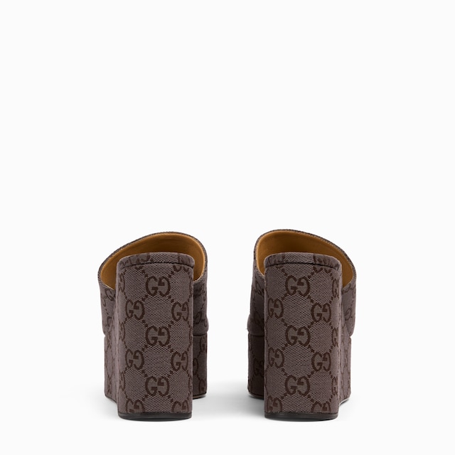 Sandales à semelles compensées avec détail Mors pour femme