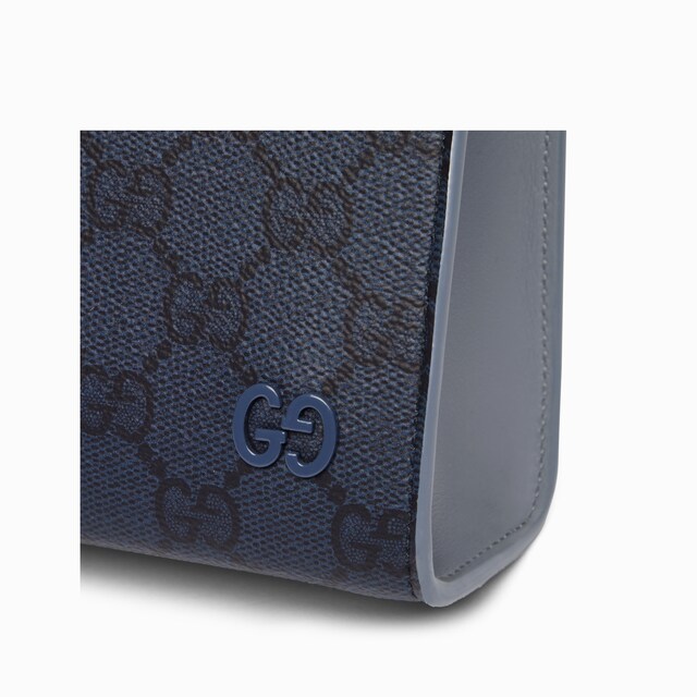 Dusty blue trim medium pouch - image 4