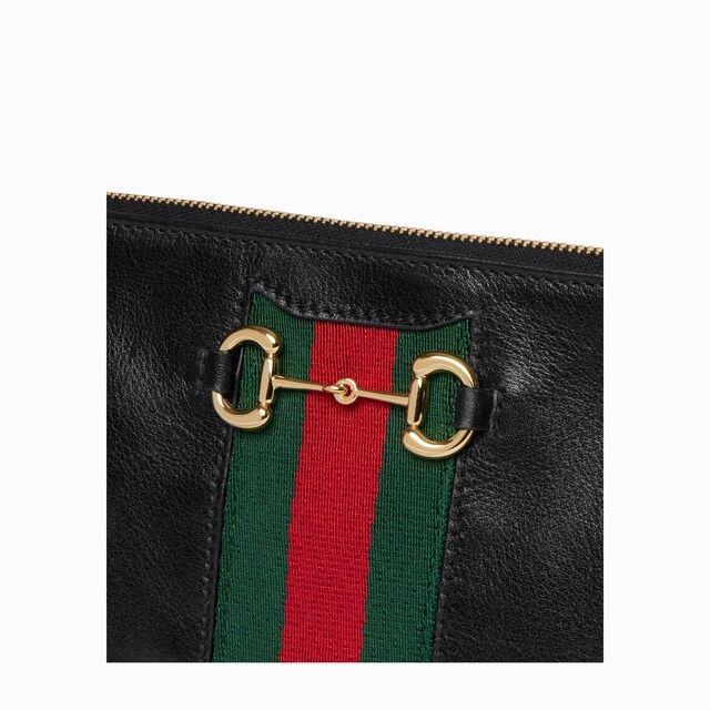 Gucci Horsebit Web small shoulder bag - image 2
