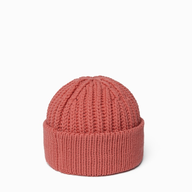 Wool cashmere hat with embroidery