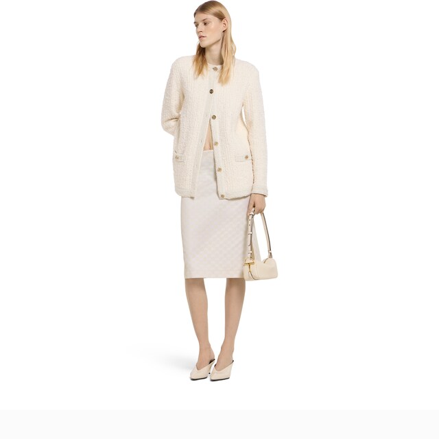 GG cotton gabardine skirt - image 2