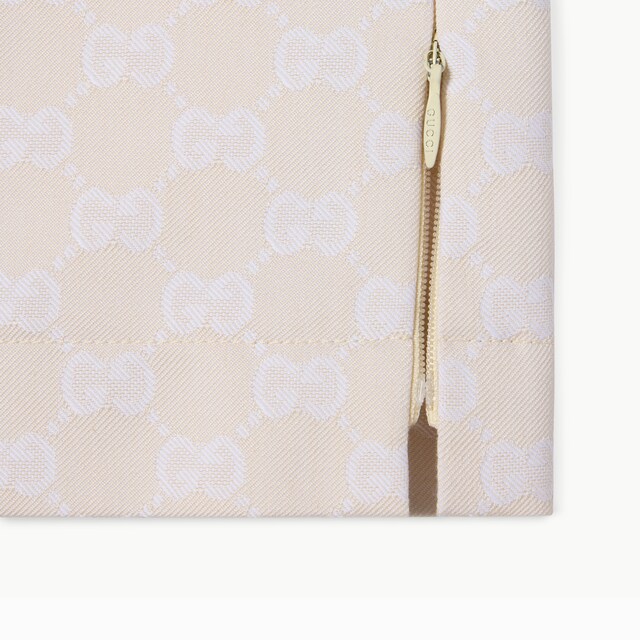GG cotton gabardine skirt