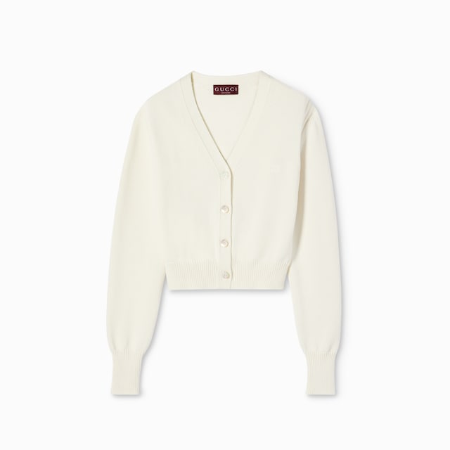 Cardigan en coton avec broderie