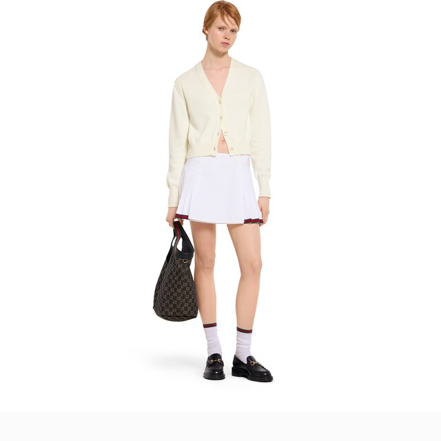 Cotton cardigan with embroidery - image 5