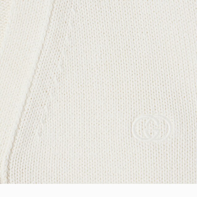 Cotton cardigan with embroidery - image 2