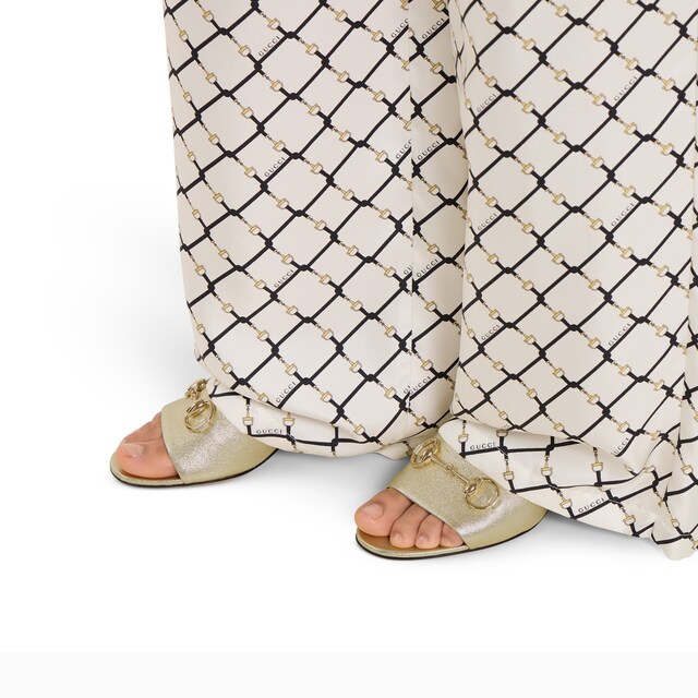 Women's slide sandal with Horsebit - image 2