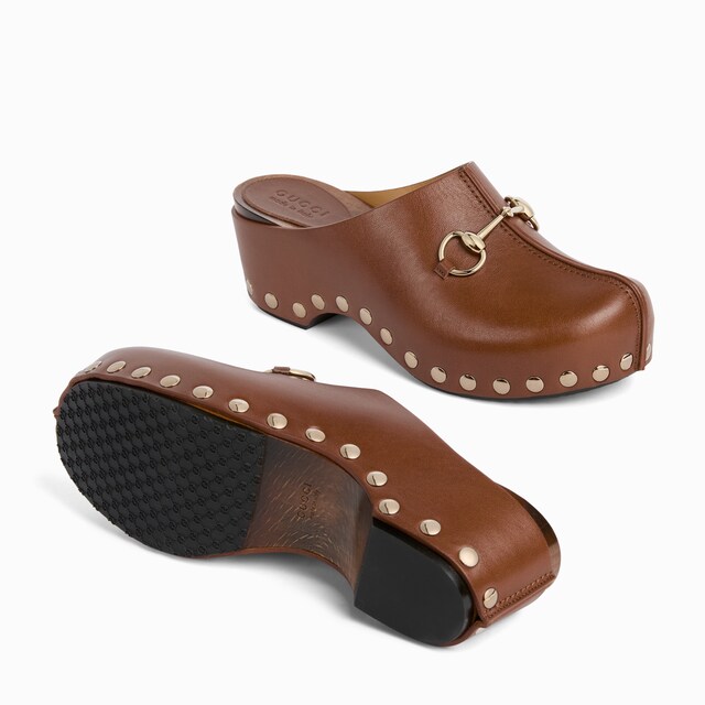 Women's platform clog with Horsebit - image 4