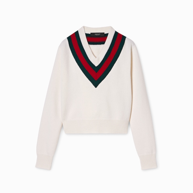 웹(Web) 파인 니트 울 스웨터