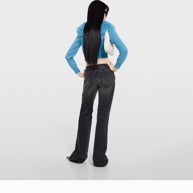 Knit wool cashmere cardigan - image 4