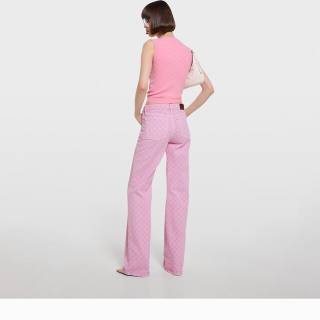 GG fine fabric jacquard vest - image 4