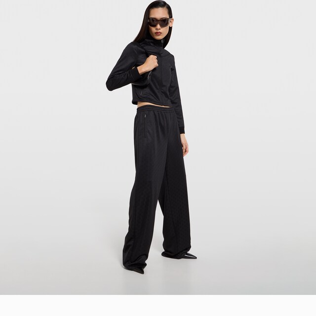 GG jersey jacquard leisure pants - image 4